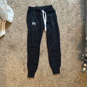 Under Armour black joggers